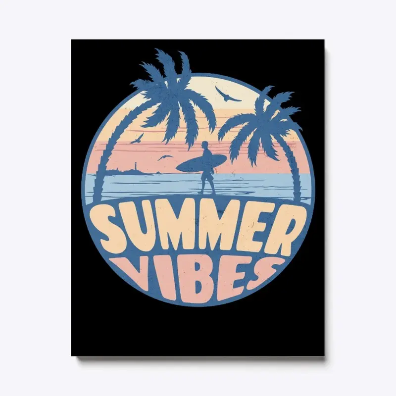 Summer Vibes - Beach and Surfing